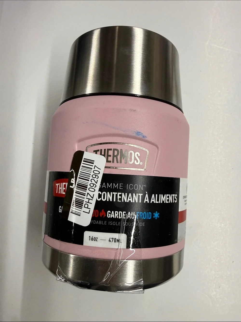 NEW Thermos Pink Icon Stainless Steel 16 oz